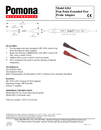 Thumbnail of document D6262 101 18450